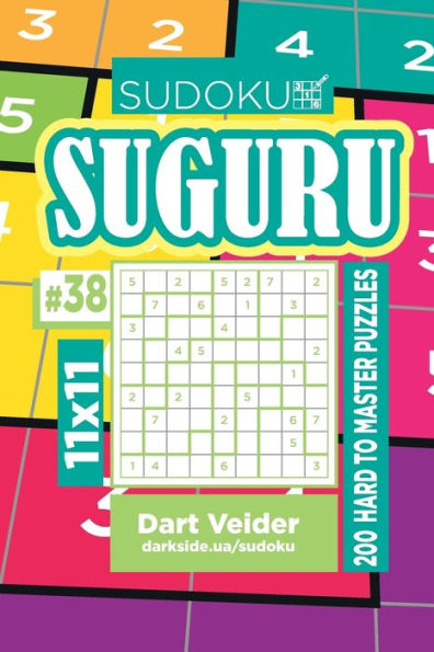 Sudoku Suguru - 200 Hard To Master Puzzles 11X11