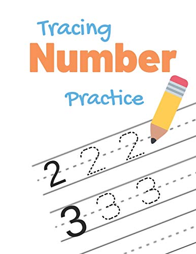 Number Tracing Practice: Learn How To Write Numbers From 0 To 20 - Number Practice Workbook for Preschoolers