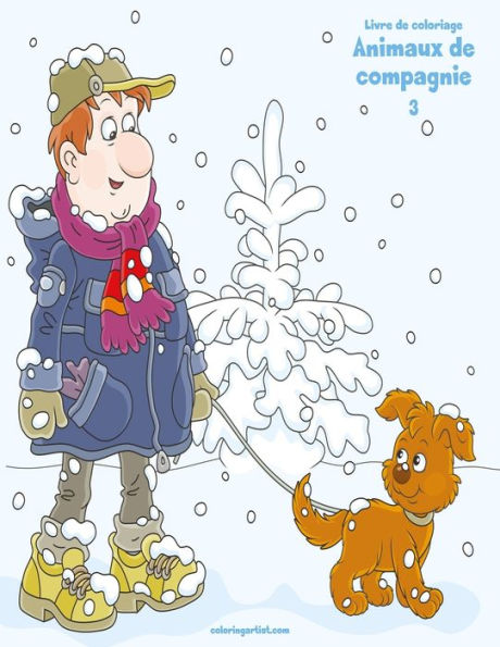 Livre De Coloriage Animaux De Compagnie 3