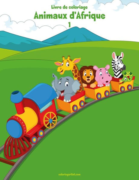 Livre De Coloriage Animaux D'Afrique 1