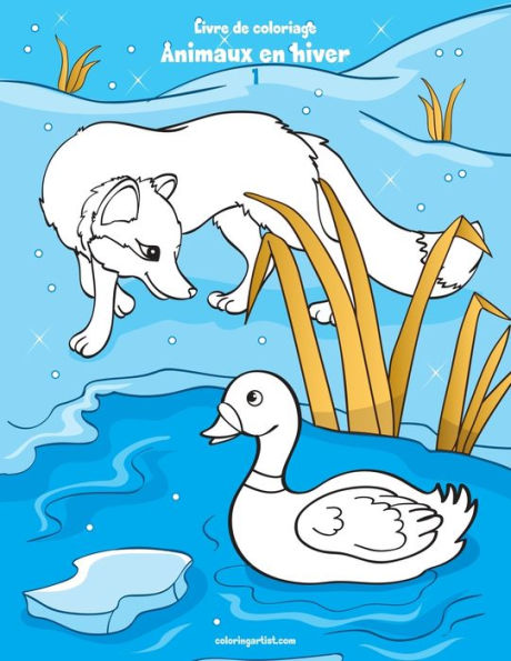 Livre De Coloriage Animaux En Hiver 1