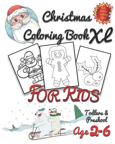 Christmas Coloring Book for Kids - 9781704539331