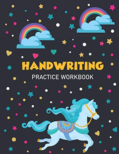 Handwriting Practice Workbook: Alphabet Handwriting Letter Tracing Book for Preschool, Pre K, Kindergarten and Kids Ages 3-5 - 9781704596068
