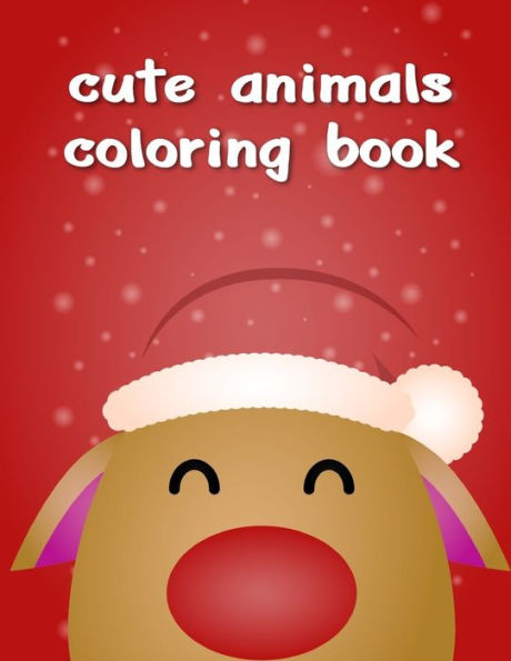Cute Animals Coloring Book: Funny Coloring Animals Pages for Baby-2 (funny art)