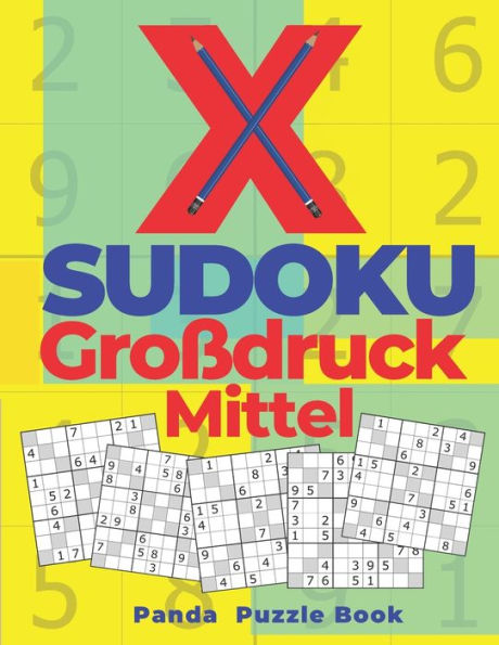 X Sudoku Großdruck Mittel : Sudoku Irregular - Rätselbuch In Großdruck