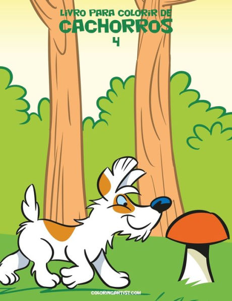 Livro Para Colorir De Cachorros 4