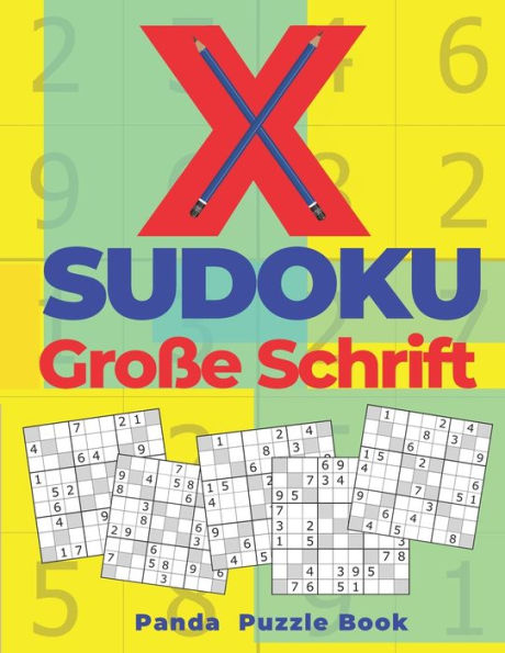 X Sudoku Große Schrift : Sudoku Irregular - Rätselbuch In Großdruck