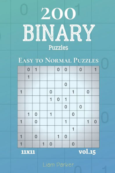 Binary Puzzles - 200 Easy to Normal Puzzles 11x11 vol.15