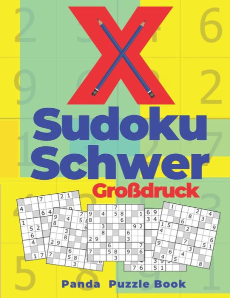X Sudoku Schwer Großdruck : Sudoku Irregular - Rätselbuch In Großdruck