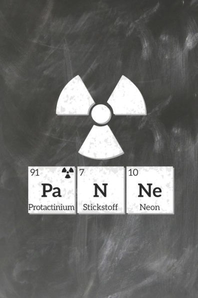 Grand Fantasy Designs - Notes: Schule Chemie Periodensystem Radioaktiv Panne Unfall - Monatsplaner 15,24 x 22,86 (German Edition)