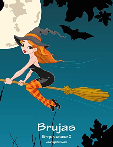 Brujas libro para colorear 2 (Spanish Edition)
