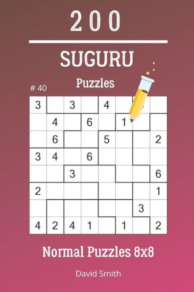 Suguru Puzzles - 200 Normal Puzzles 8X8