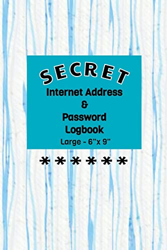 Password Tracker Wide: Password Book, Password Log Book and Internet Password Organizer Log; Protect Usernames and Passwords Online: Keep your bank ... and all important passwords safe and secure.