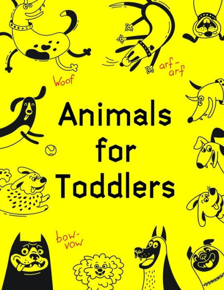 Animals for Toddlers: A Funny Coloring Pages,Christmas Book for Animal Lovers for Kids (Art Animal)