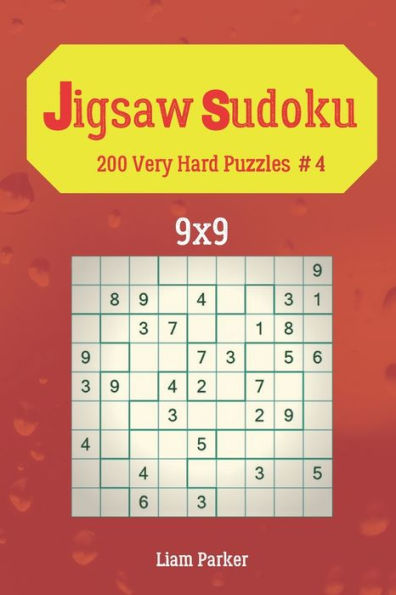 Jigsaw Sudoku - 200 Very Hard Puzzles 9x9 vol.4