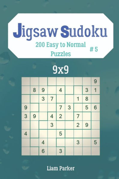 Jigsaw Sudoku - 200 Easy to Normal Puzzles 9x9 vol.5