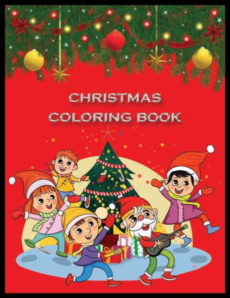CHRISTMAS COLORING BOOK: Stress Relieving Coloring Pages, Coloring Book for Relaxation - 9781707571895