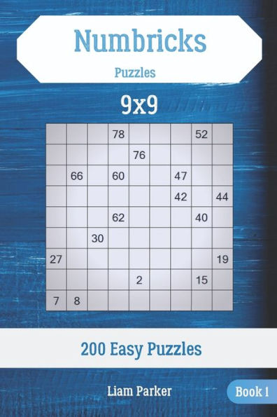 Numbricks Puzzles - 200 Easy Puzzles 9X9