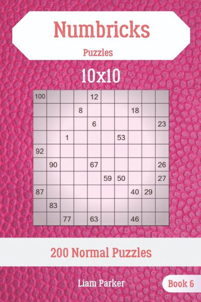 Numbricks Puzzles - 200 Normal Puzzles 10X10