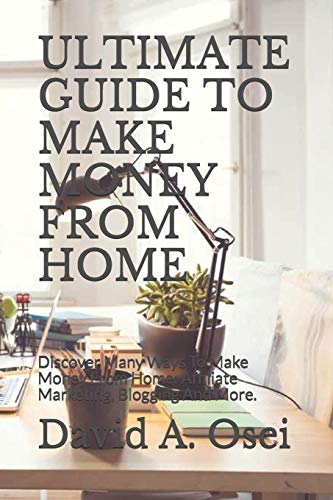 ULTIMATE GUIDE TO MAKE MONEY FROM HOME: Discover Many Ways To Make Money From Home: Affiliate Marketing, Blogging And More.