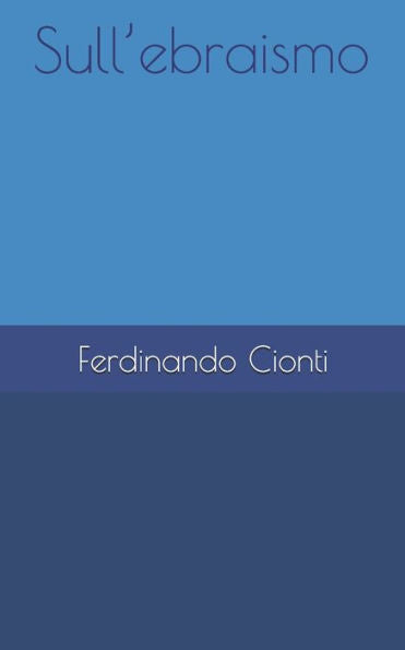 Sull'Ebraismo
