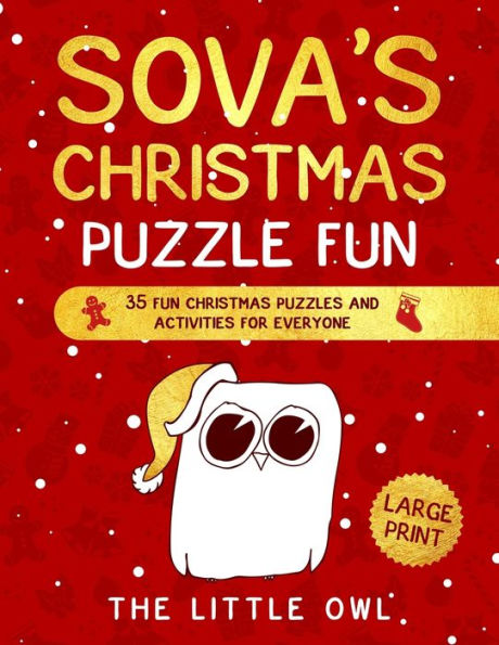 Sova's Christmas Puzzle Fun : 35 Fun Christmas Puzzles And Activities For Everyone