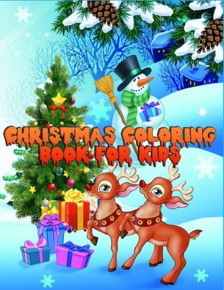 Christmas Coloring Book For Kids: Beautiful Coloring Book With Christmas Designs With Mandala Pattern And Relaxing Christmas Scenes 50+ Illustration Best Book Ever