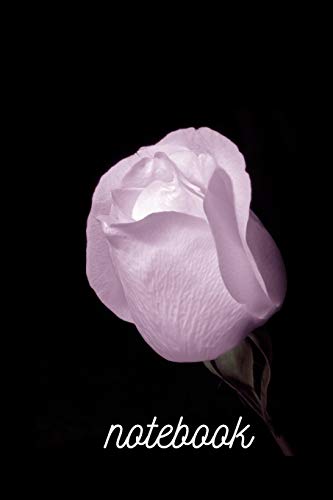 Beautiful Rose black note book: a great personal gift