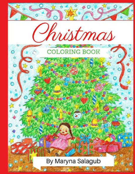 Christmas Coloring Book - 9781708829193