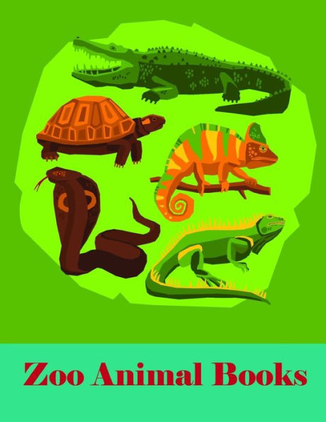 Zoo Animal Books : Cute Forest Wildlife Animals And Funny Activity For Kids's Creativity