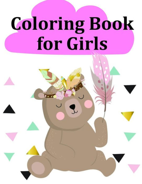 Coloring Book for Girls: Super Cute Kawaii Coloring Pages for Teens (Entertain Kids)
