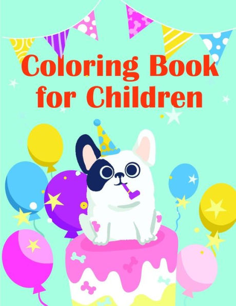 Coloring Book for Children: Cute Chirstmas Animals , Funny Activity for Kids's Creativity (Entertain Kids)