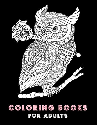 Coloring Books For Adults: 30 Coloring Detailed Coloring Pages For Adults, Teenagers, Tweens, Older Kids, Zendoodle 8.5" x 11"