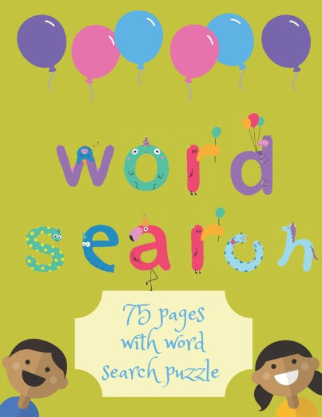 Word Search Children Edition : 75 Puzzle Pages For Children In Special Cover - Large Print, Perfect Gift For Christmas Time, Advent Time (75 Pages, 8.5 X 11)