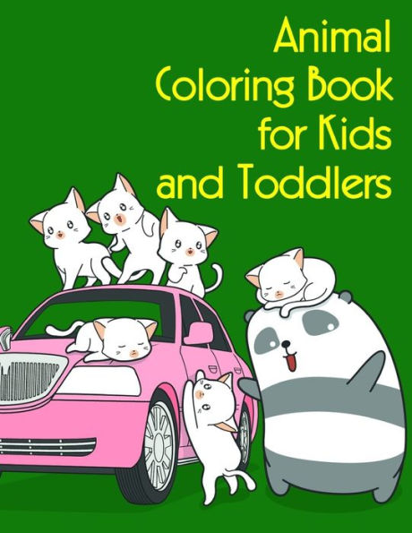 Animal Coloring Book For Kids And Toddlers: Coloring Pages ,Relax Design From Artists For Children And Adults (Popular Animals)