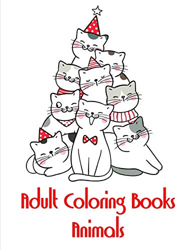 Adult Coloring Books Animal: Cute pictures with animal touch and feel book for Early Learning (popular animals)