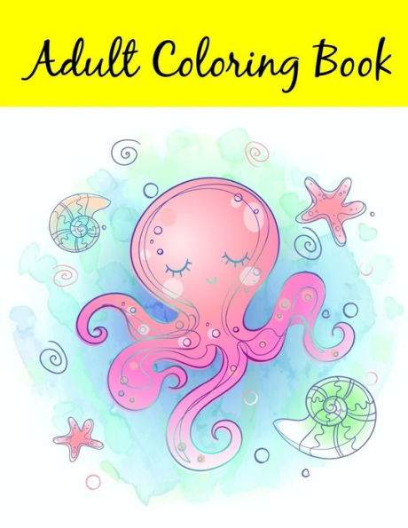 Adult Coloring Book: The Really Best Relaxing Colouring Book For Children (popular animals)
