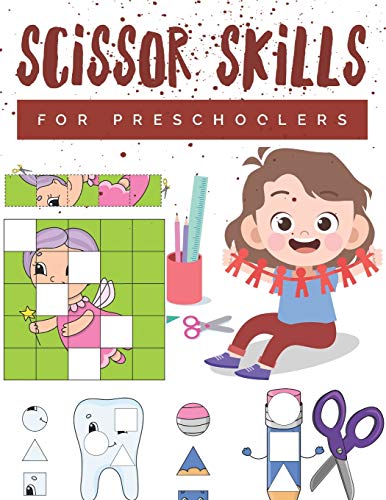 Scissor Skills for Preschoolers: Cutting practice worksheets for preschoolers to kindergarteners, cut and paste activity book ages 3-5 with 100 pages.-9781709954191