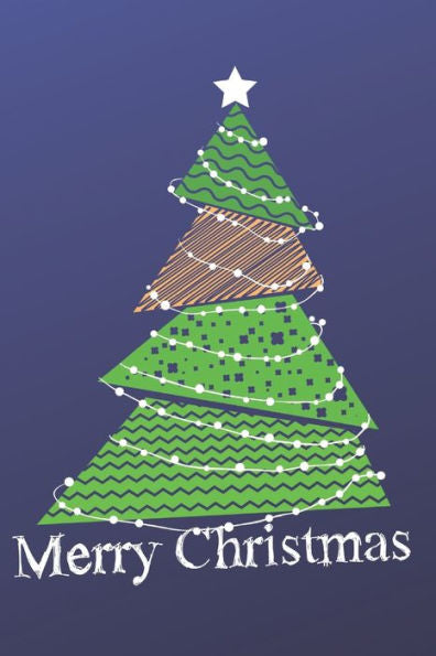 Merry Christmas : Traditional Green Christmas Tree With Lights Perfect As Christmas Present For Your Family 6X9
