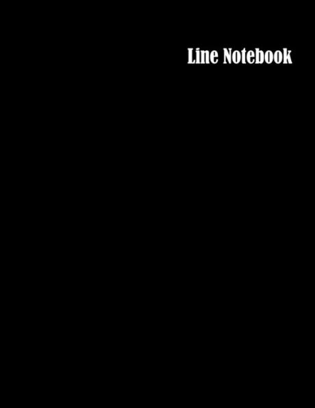 Line Notebook : Handwriting Practice Paper Workbook