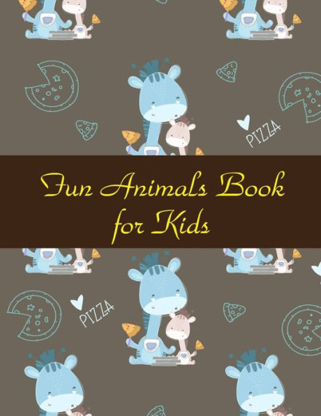 Fun Animals Book for Kids: Christmas Coloring Pages for Boys, Girls,Toddlers Fun Early Learning (Art Hobbies)