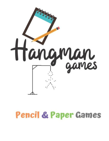 Hangman Games: Puzzels --Paper & Pencil Games: 2 Player Activity Book Hangman -- Fun Activities for Family Time - 9781710912654