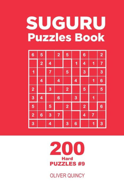 Suguru - 200 Hard Puzzles 9X9 - 9781710929805