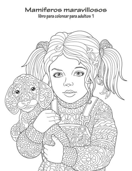 Mamiferos Maravillosos Libro Para Colorear Para Adultos 1