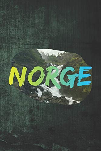 Wikstroem - Notes: Norwegen Foto Wasserfall Latefossen Norge - Tagesplaner 15,24 x 22,86 (German Edition)