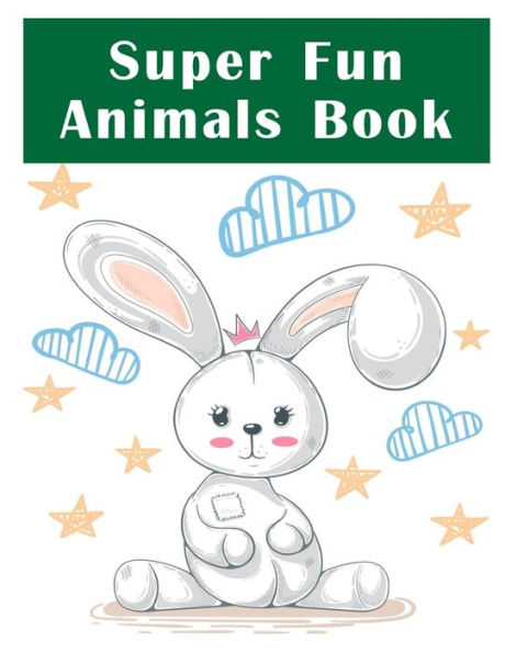 Super Fun Animals Book : Creative Haven Christmas Inspirations Coloring Book - 9781711032290