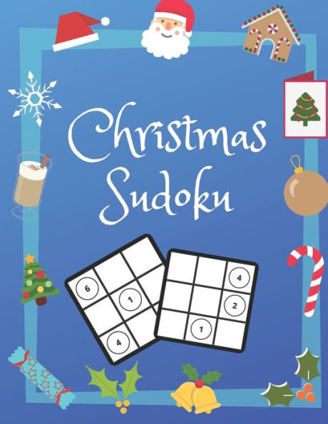 Christmas Sudoku: 100 Pages With Sudokus On Easy Level | Relax and Solve | Large Print, Perfect Gift For Advent Time (125 Pages, 8.5 x 11)
