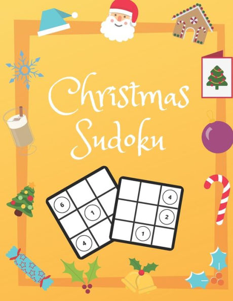 Christmas Sudoku: 100 Pages With Sudokus Based On Easy Level | Solve And Relax | Large Print, Perfect Gift For Kids and Family (125 Pages, 8.5 x 11)