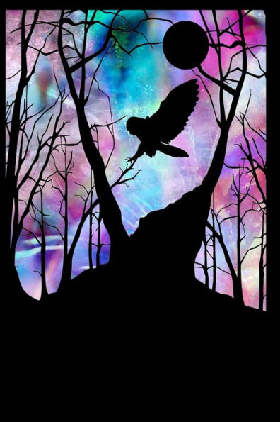 Owl In Flight: At Night (The Elm)