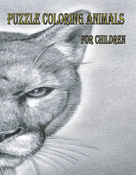 Puzzle Coloring Animals : For Children
